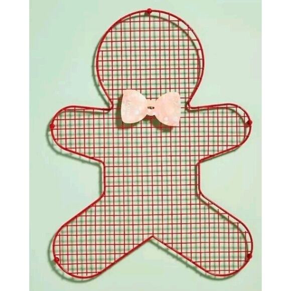 NEW Anthropologie Holiday Red Gingerbread Cooling Racks SET OF 3 NWTS - Picture 1 of 4